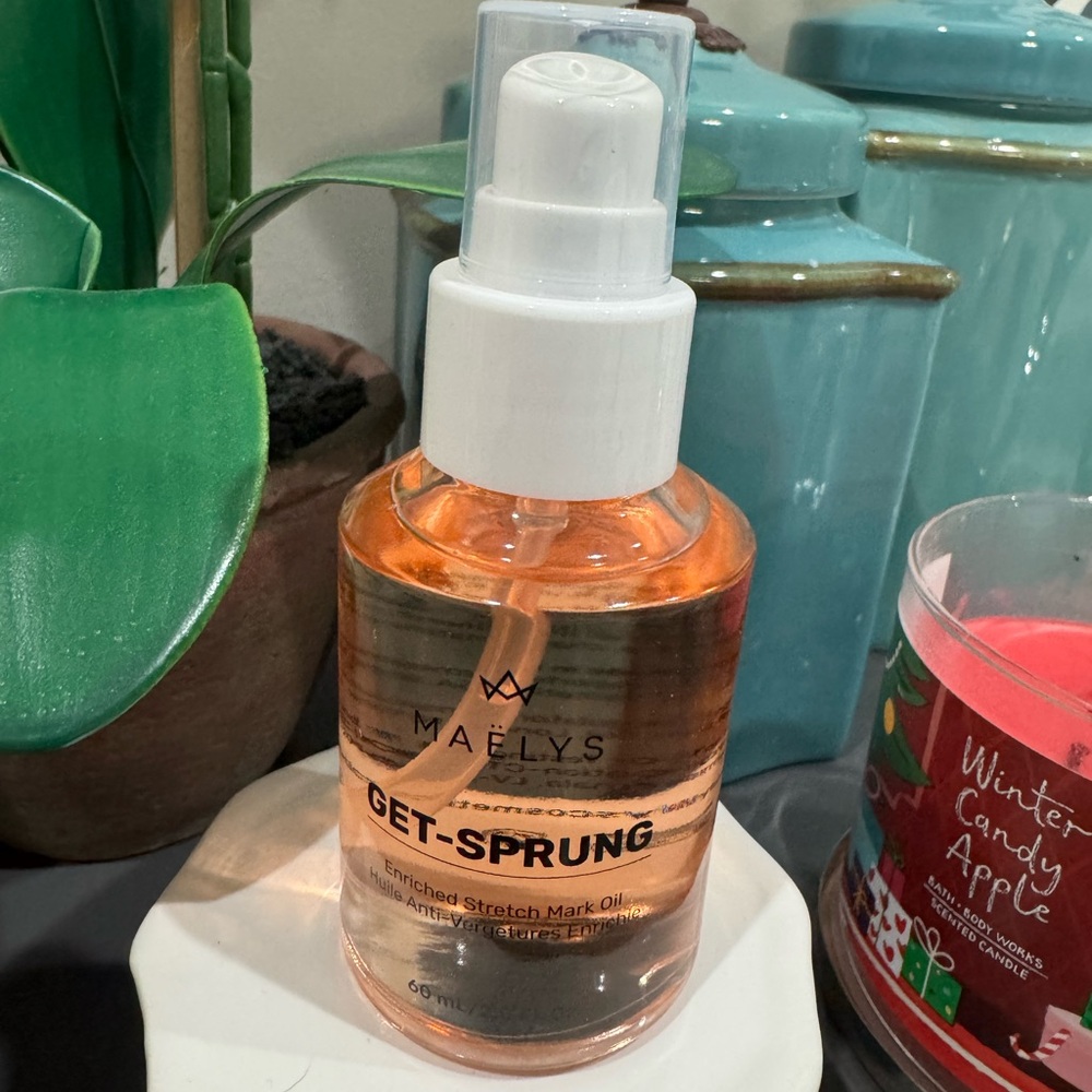 Get-Sprung Stretch Mark Oil - Gold